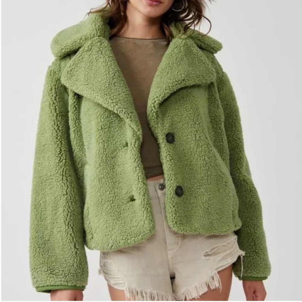 Free People Joplin Cozy Sherpa Jacket